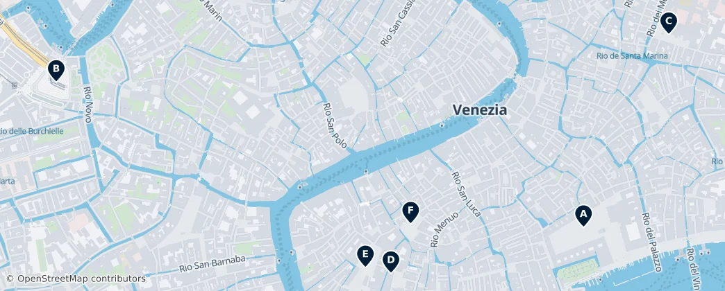 Map of Venezia
