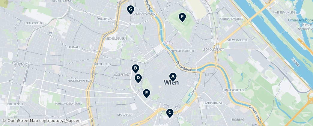 Map of Viena