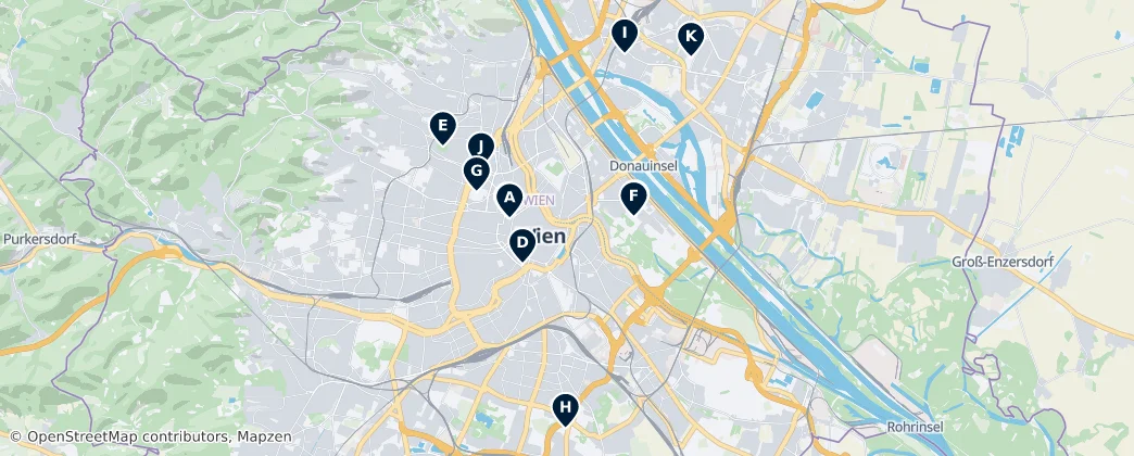 Map of Viena