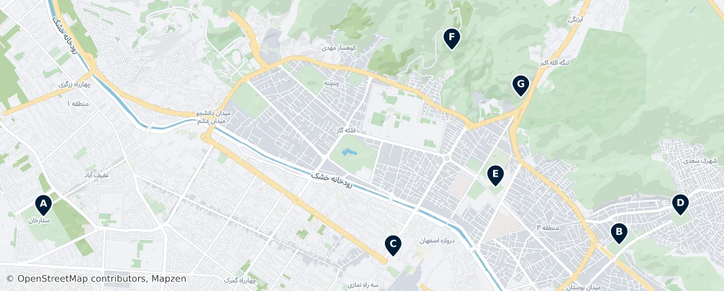 Map of Xiraz