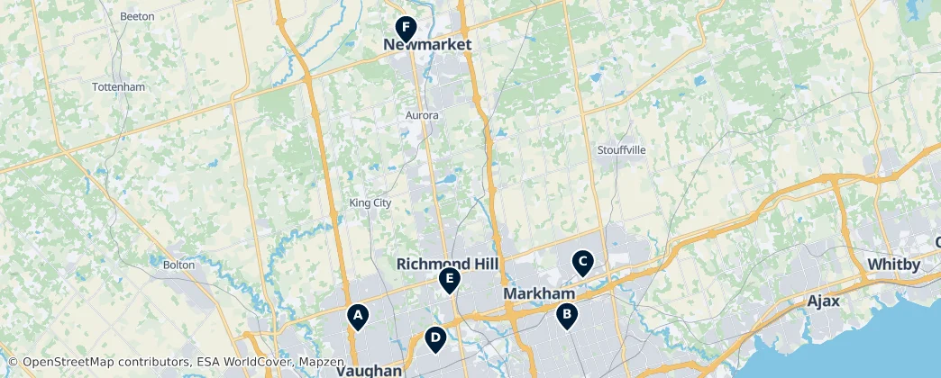 Map of York