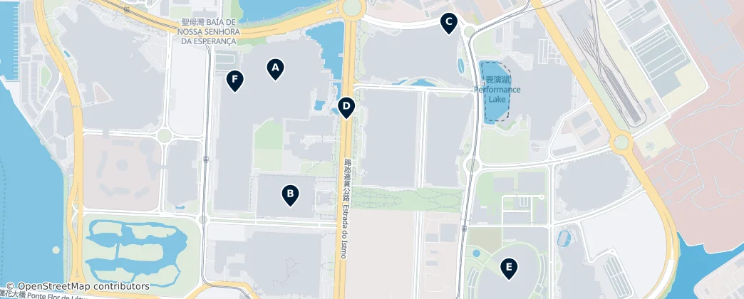 Map of Cotai