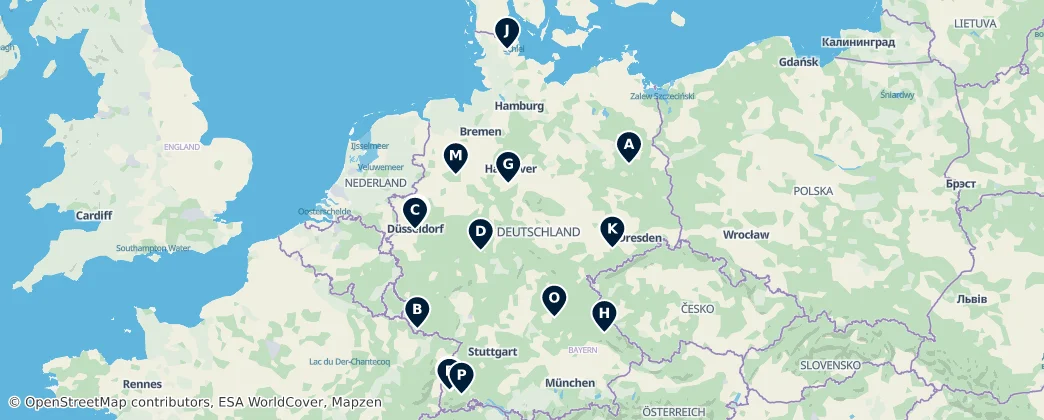 Map of Germany