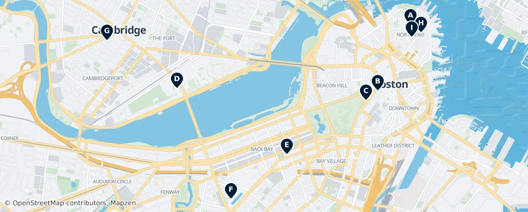 Map of Boston