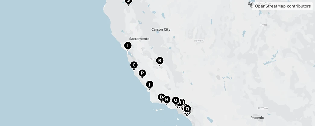 Map of California