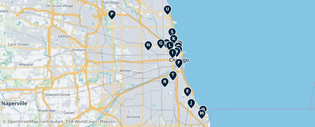 Map of Chicago