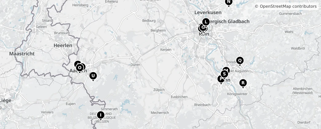 Map of Cologne
