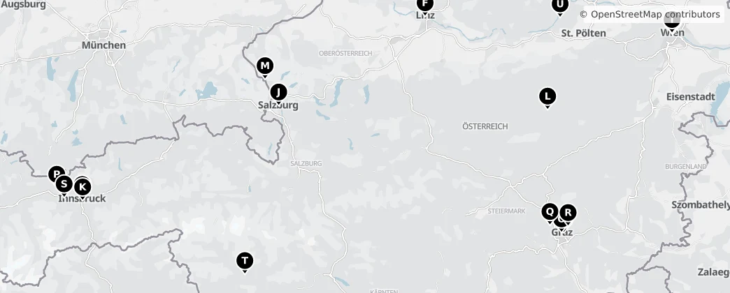 Map of Austria