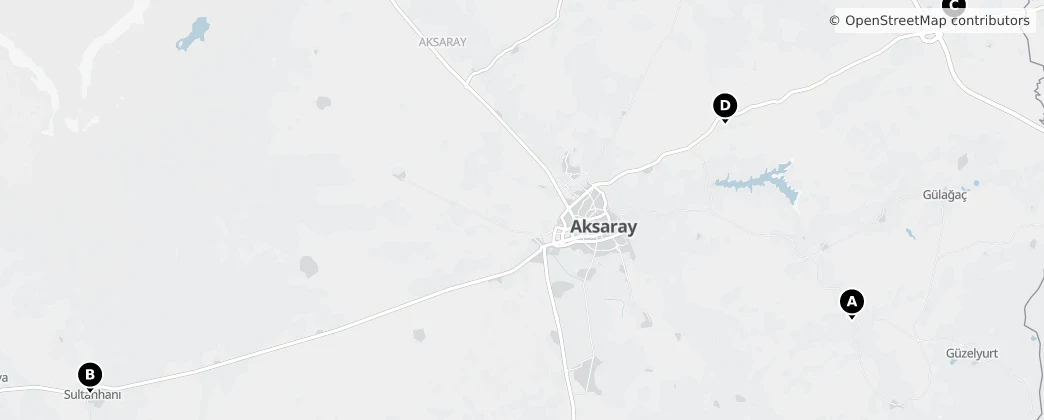 Map of Аксарай