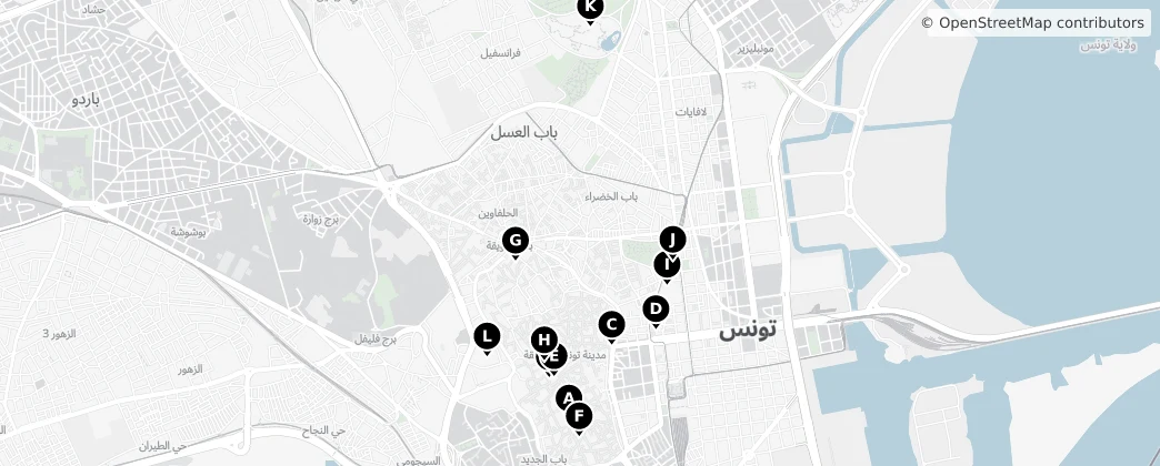 Map of Bab Laassal
