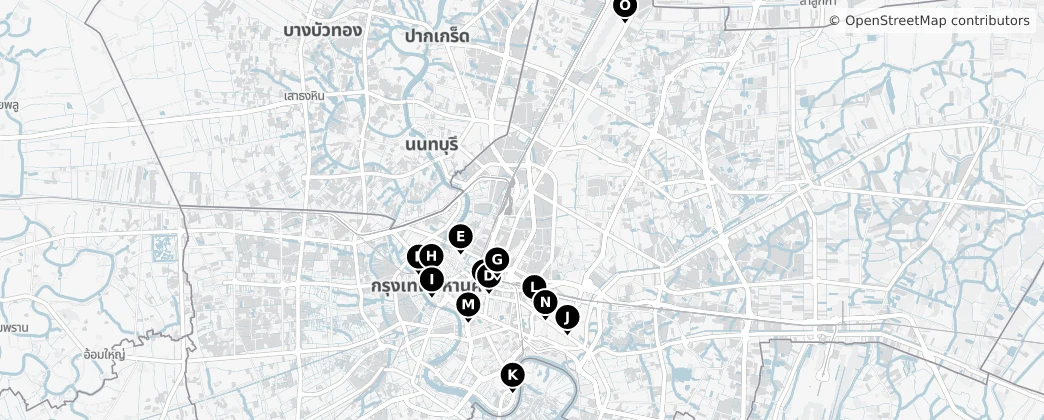 Map of Бангкок