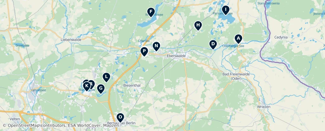 Map of Барним