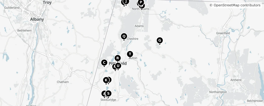 Map of Беркшир