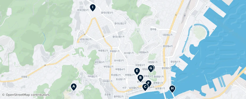 Map of Bumin-dong 1(il)-ga