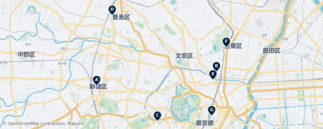 Map of Бункё