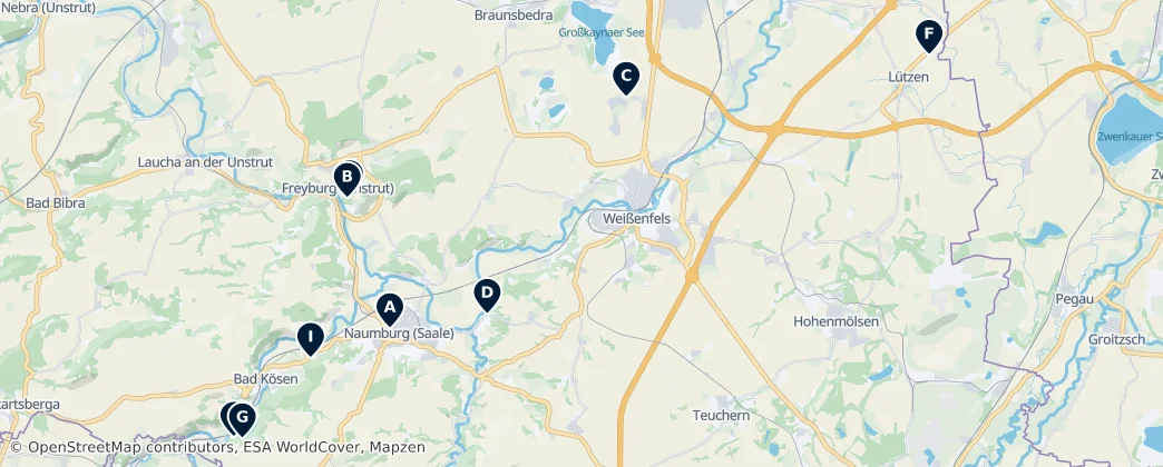 Map of Бургенланд