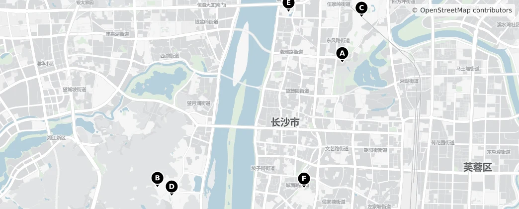 Map of Чанша