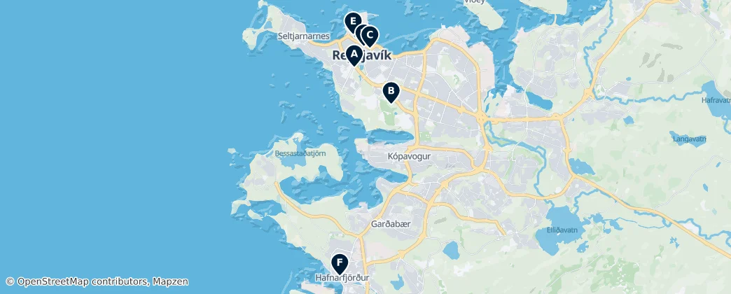 Map of Хёвюдборгарсвайдид