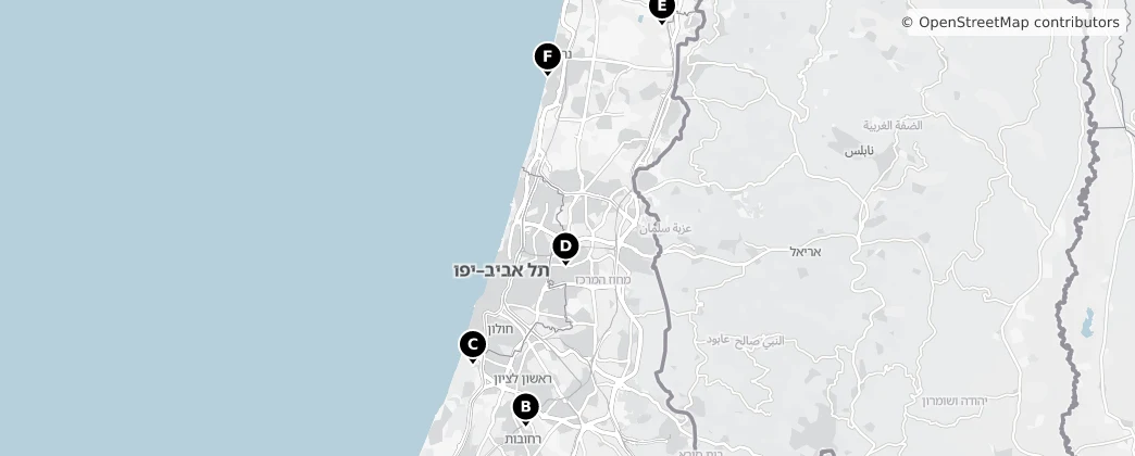 Map of Центральный округ