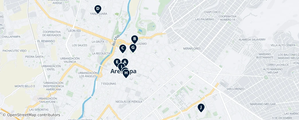 Map of Cercado