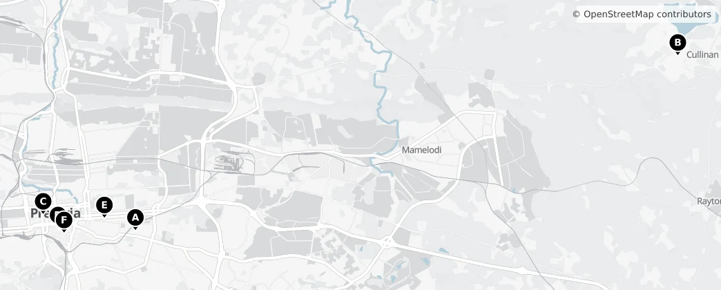Map of Цване
