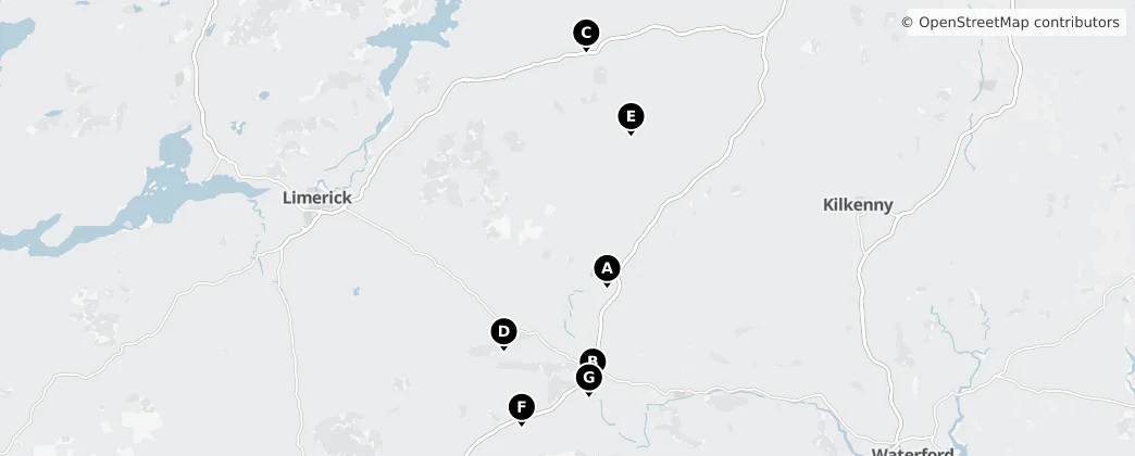 Map of Типперэри