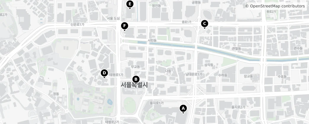 Map of Da-dong