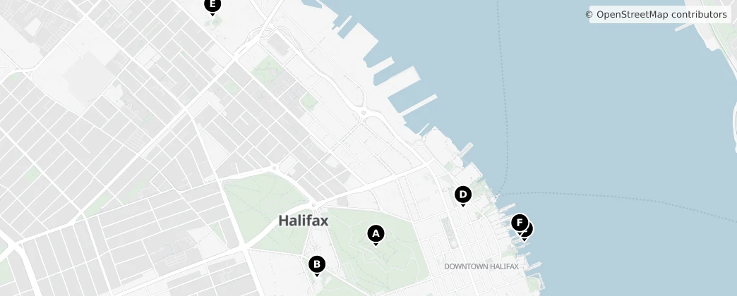 Map of Dartmouth