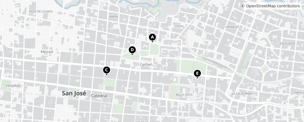 Map of Carmen