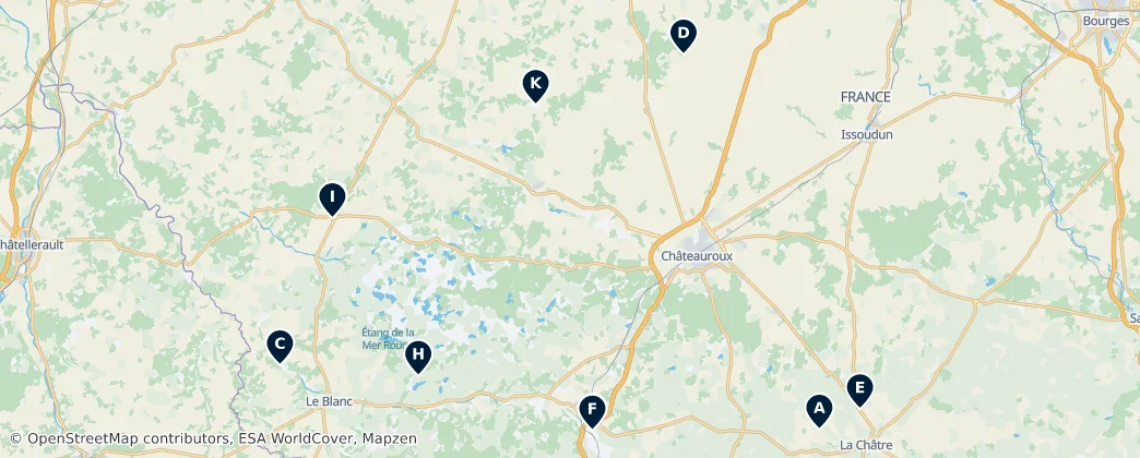 Map of Эндр