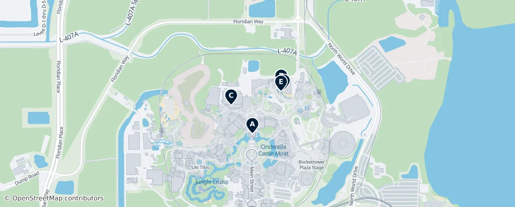 Map of Fantasyland