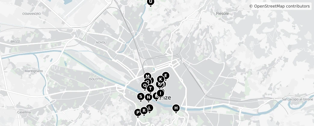Map of Флоренция