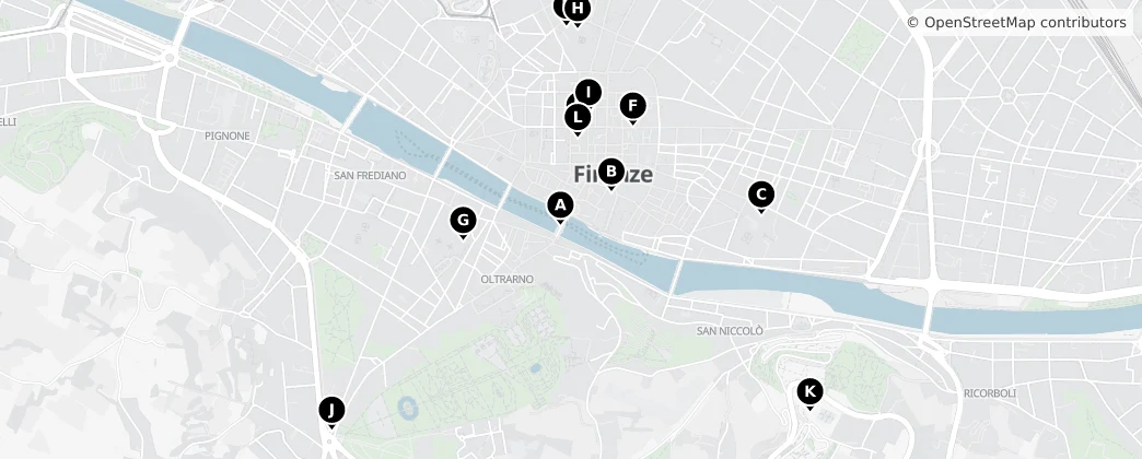 Map of Флоренция