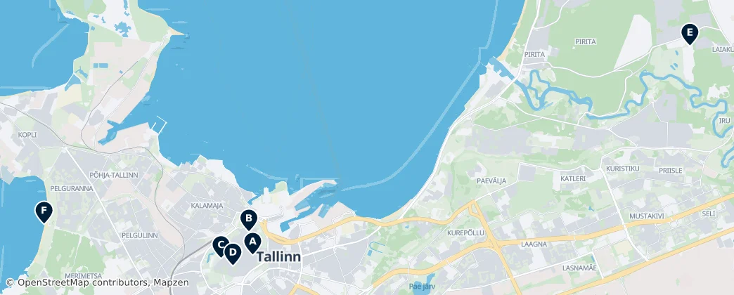 Map of Харьюмаа