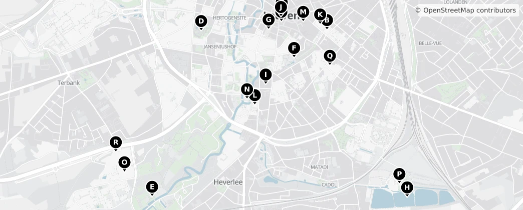 Map of Heverlee