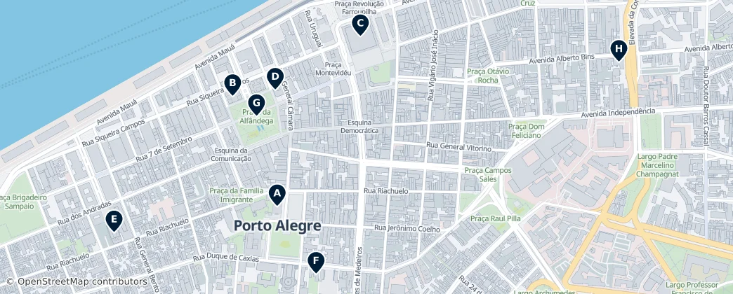 Map of Historic District