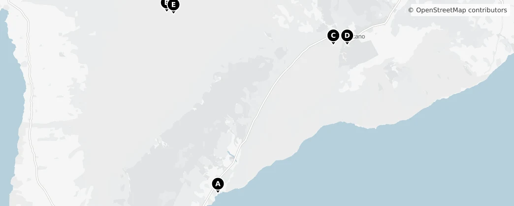 Map of Kaʻū