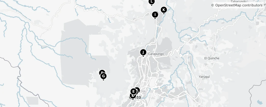 Map of Кито