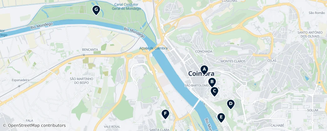 Map of Коимбра
