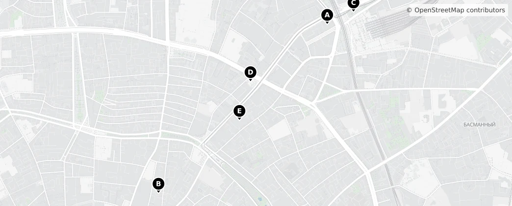Map of Красносельский