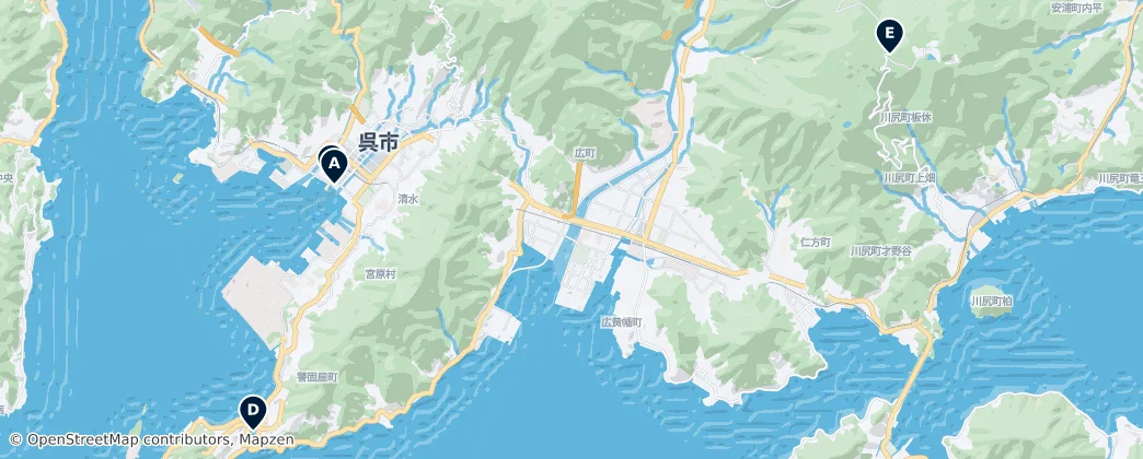 Map of Куре