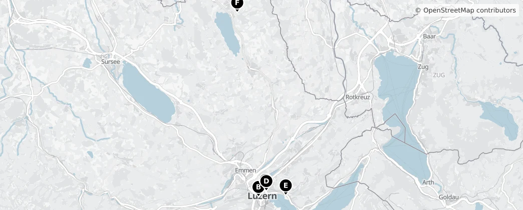Map of Люцерн