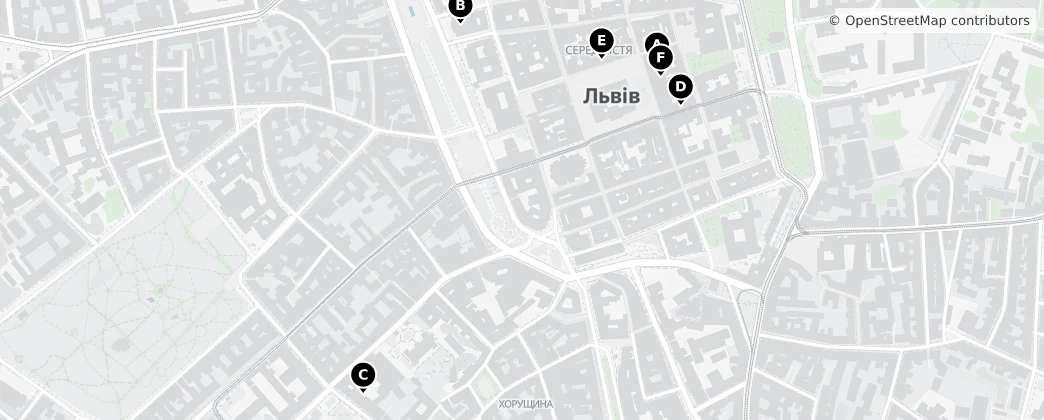 Map of Львов