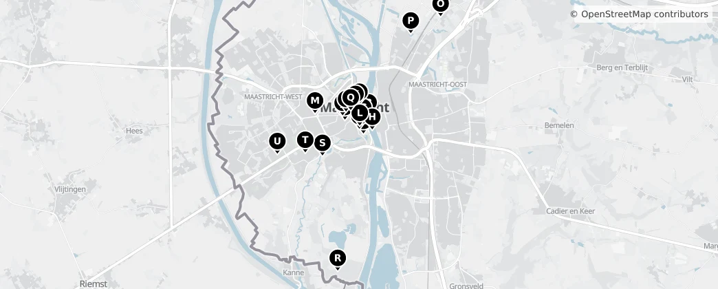 Map of Маастрихт