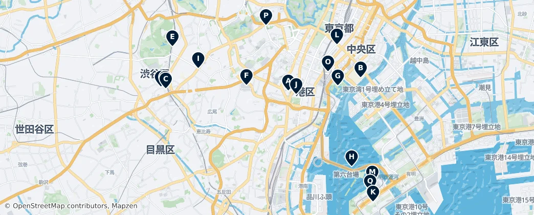 Map of Минато