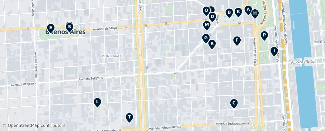 Map of Монсеррат