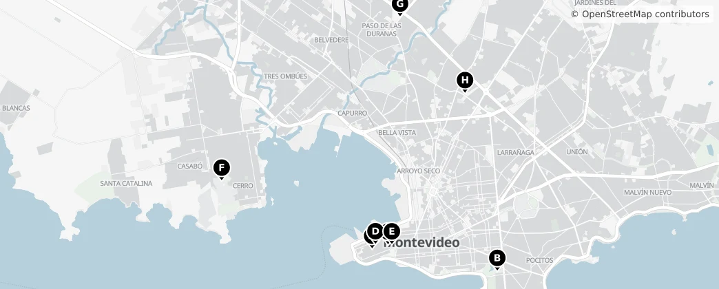 Map of Монтевидео