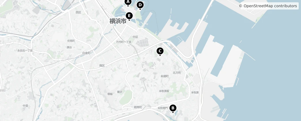 Map of Нака