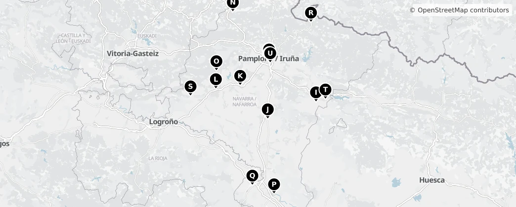 Map of Наварра