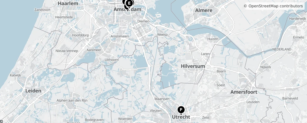 Map of Нидерланды